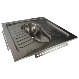 Чаша генуя, 700x700x210, серая, из нержавеющей стали, Inox AISI 304 1,0 мм