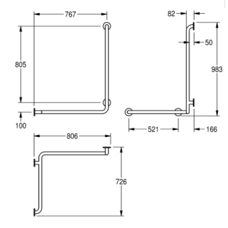 UIN-CNTX50WL_2 Угловой для ванны Franke настенный, нержавеющей стали (CNTX50WL)