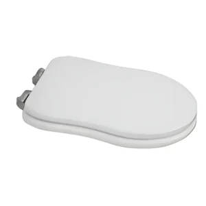 Сиденье для унитаза GSG TIME дюропласт, с микролифтом Soft Close, белое