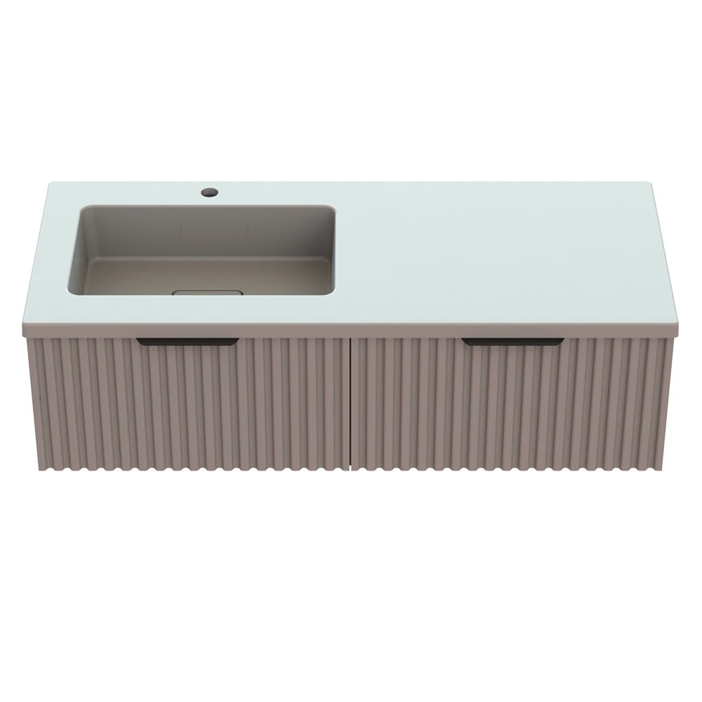 1200KMF500LA100M Тумба в ванную Snail Ванесса 1200х500 L