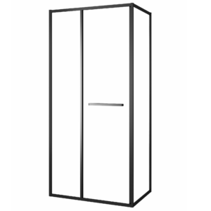 Душевая кабина Volle Cruze 200х120х80 стекло 6 мм, без поддона, черная матовая (1047.134704)