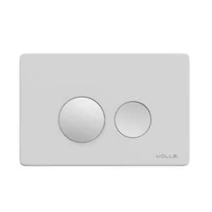 Кнопка для инсталяции VOLLE Viso Ola прямоугольная, белый матовый (2230.010107)