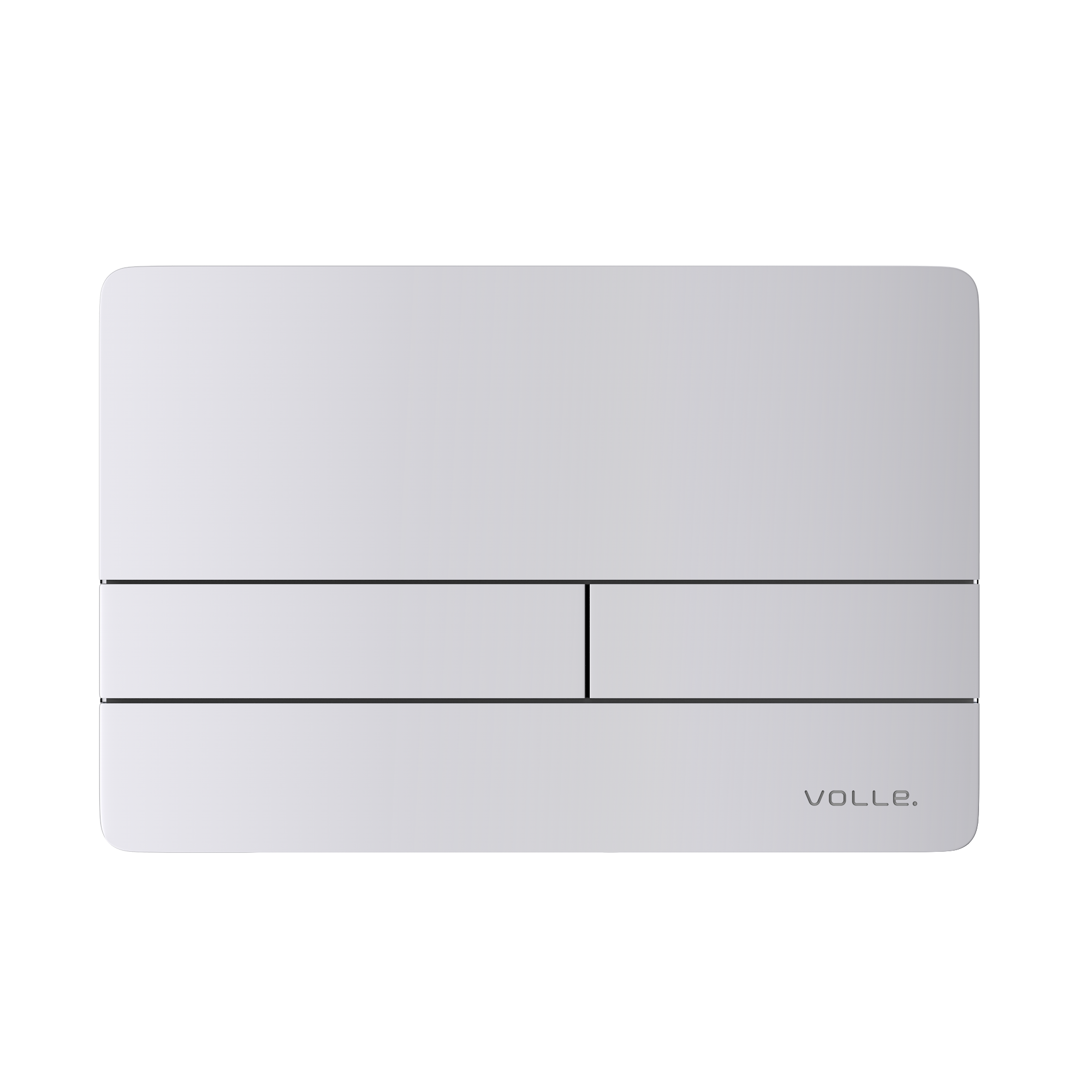 100161 Кнопка для инсталяции VOLLE Alegra Ola прямоугольная, хром глянцевый (2230.010201)