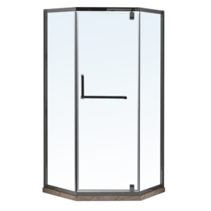 Душевая кабина RJ 190х90х90 стекло 8 мм, с подиумом, хром (K1010-1001)