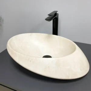 Умывальник накладной VBI Rotello 510х375 овальный