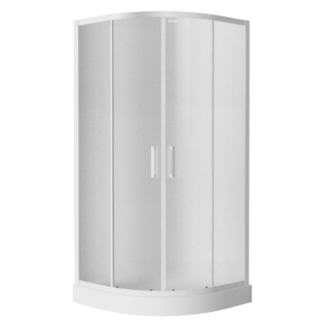 Душевая кабина Eger Tisza 200х80х80 стекло 4 мм, с поддоном, белая глянцевая (599-020)