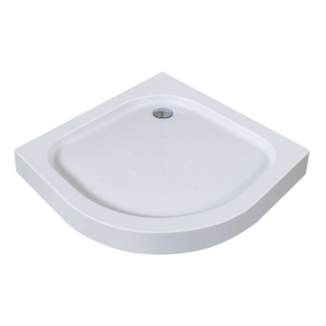 Душевой поддон Eger Tisza 80x80 полукруглый, белый (599-0808R)