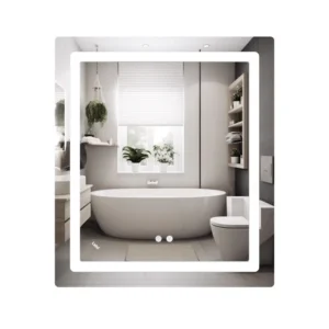 Зеркало для ванной комнаты Lidz Kubis KU2