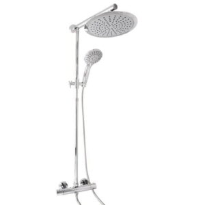 Душевая система Rubineta Etna + Thermo 15 с термостатом, латунь, хром