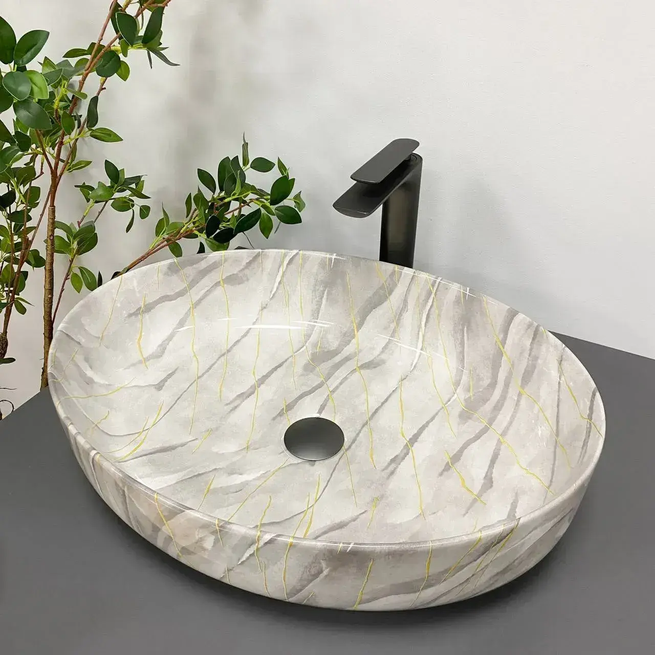 VBI-012102 Умывальник накладной VBI Udine 550х410