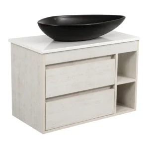 Тумба в ванную Aqua Rodos Шельф 850х385 подвесная