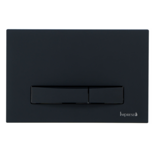 Кнопка для инсталяции Imprese i-Frame прямоугольная, черный матовый (i7114PB)