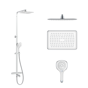 Душевая система Imprese Centrum LT с тропическим душем, латунь, хром (T-10300LT)