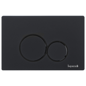 Кнопка для инсталяции Imprese i-Frame прямоугольная, черный матовый (i7116PB)