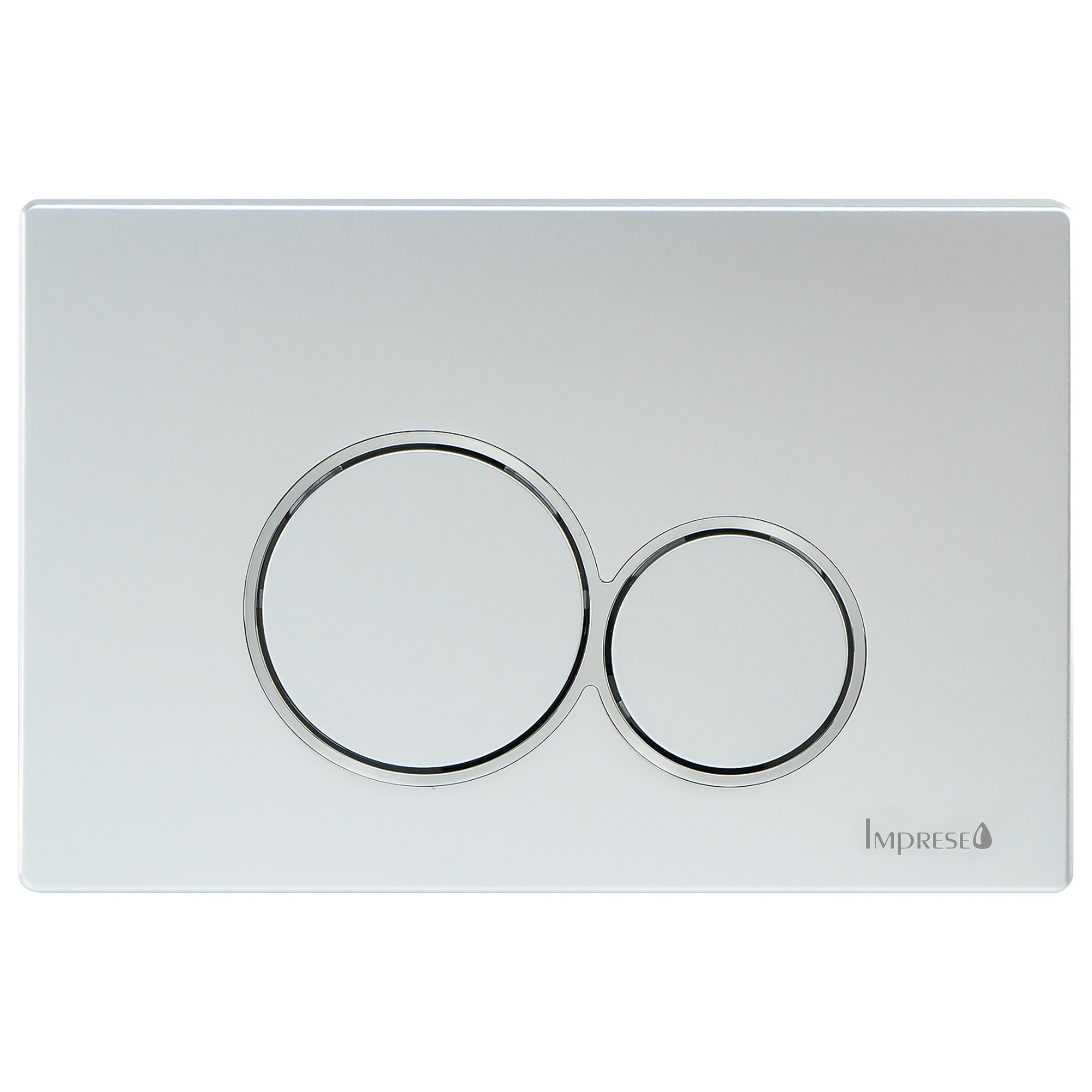 81231 Кнопка для инсталяции Imprese i-Frame прямоугольная, хром матовый (i7116PS)