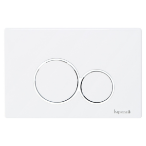 Кнопка для инсталяции Imprese i-Frame прямоугольная, белый глянцевый (i7116PW)