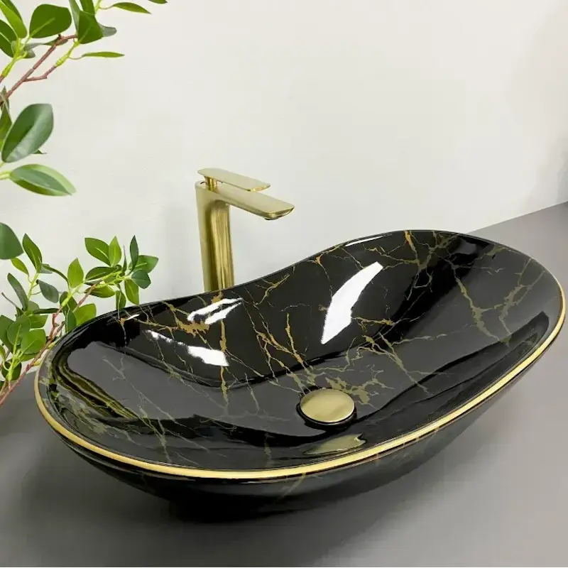 VBI-011505 Умывальник накладной VBI Turin 620х365