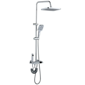 Душевая система Mixxus Premium NEPTUNE 009-J с тропическим душем, латунная, хром