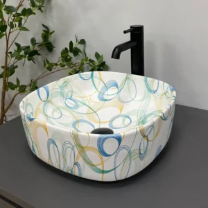 Умывальник накладной VBI Arezzo 375х375