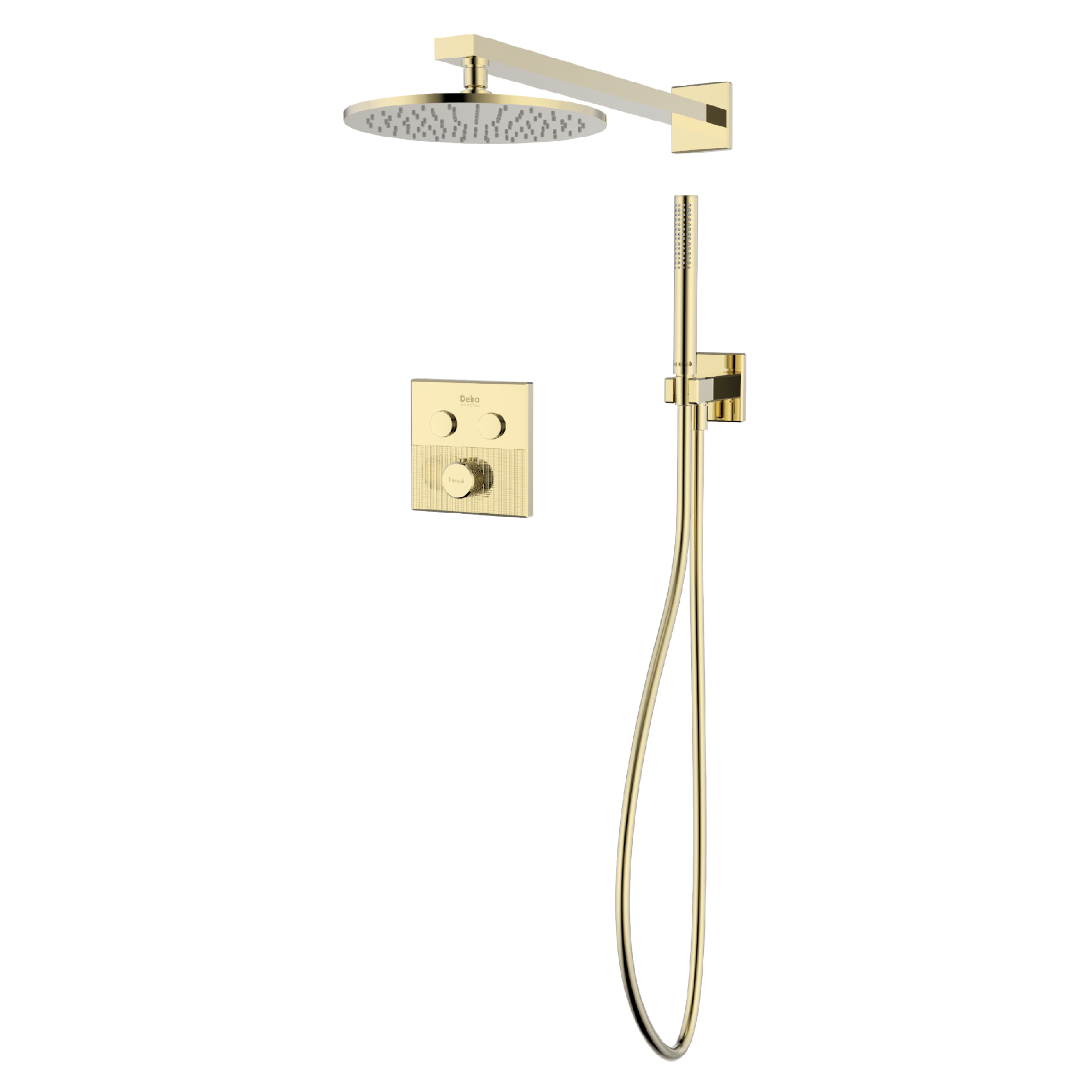 93097 Душевая система Imprese Deira скрытого монтажа, латунь, золото (ZMK1124090480)