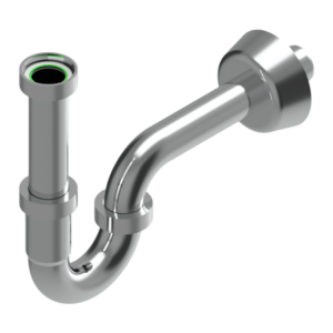 Сифон для раковины Imprese i-SEW 1 1/4" пластик, хром (d12600201S)