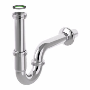 Сифон для раковины Imprese 1 1/4" нержавеющая сталь, хром (d12601111S)