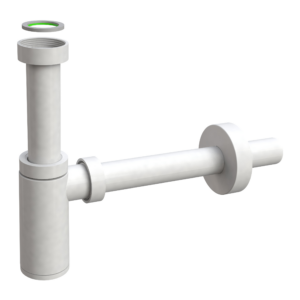 Сифон для раковины Imprese 1 1/4" пластик, белый (d12601211S)