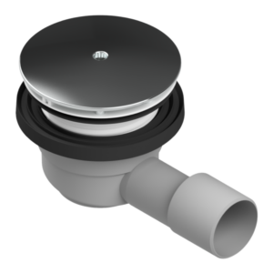 Сифон для душевого поддона Imprese пластик, хром (d12500211P)