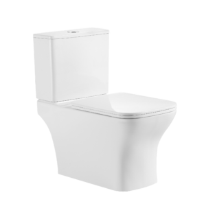 Унитаз компакт VOLLE Navarre 665x350 прямоугольный, с сиденьем, бедый глянцевый (1317.002007)