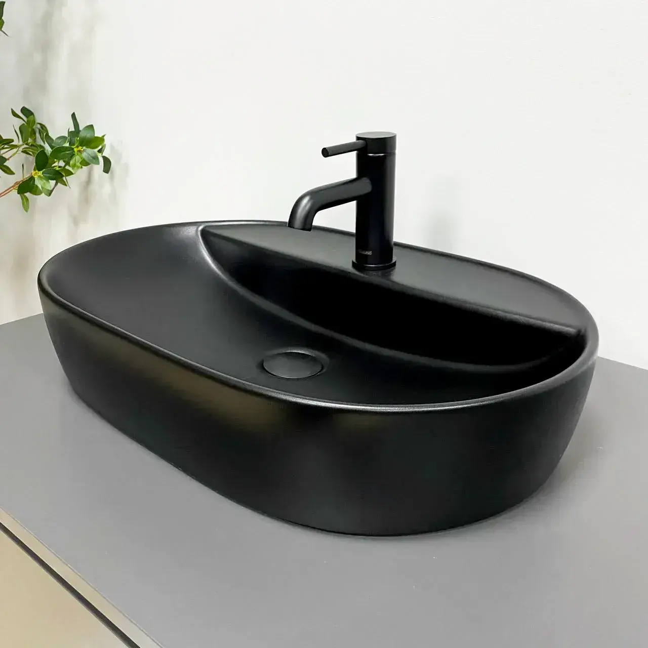 VBI-011803-3 Умывальник накладной VBI Terni 600х395 овальный