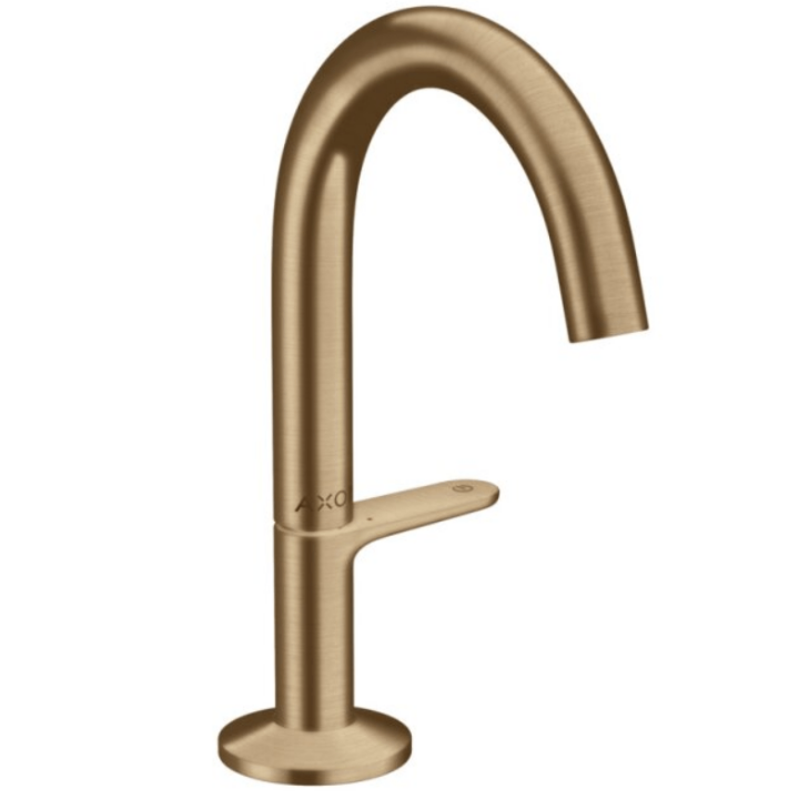 99970 Смеситель для умывальника Axor One Select однорычажный, бронза (48010140)