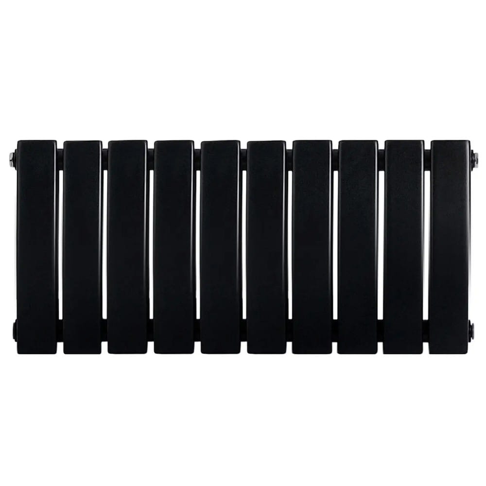 AD-LV II.G.10.30.68.5.B_1 Дизайнерский радиатор ARTTIDESIGN Livorno II 300x680 горизонтальный, черный матовый (LV II.G.10.30.68.5.B)