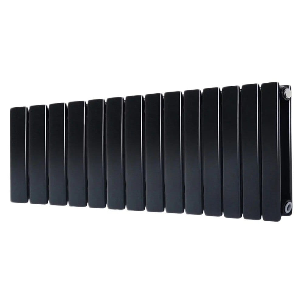 AD-LV II.G.14.30.95.5.B_0 Дизайнерский радиатор ARTTIDESIGN Livorno II 300x952 горизонтальный, черный матовый (LV II.G.14.30.95.5.B)