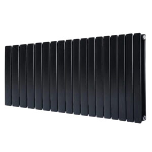 Дизайнерский радиатор ARTTIDESIGN Livorno II 300x1496 горизонтальный, черный матовый (LV II.G.22.30.150.5.B)