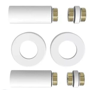 Комплект удлинителей ARTTIDESIGN 1/2" 60 мм латунь, белый