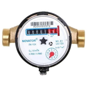 Счетчик для холодной воды Novator 1/2" (ЛК-15ХТ)