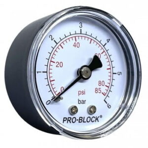 Манометр радиальный Pedrollo MC-6 1/4" 6 бар 50мм
