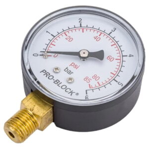 Манометр радиальный Pedrollo MR-6 1/4" 6 бар 63мм (50015)