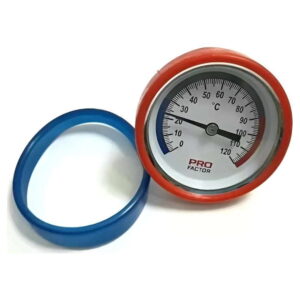 Термометр аксиальный Profactor 1/2" биметалический, пластик (PF SG 868.43 - BP)