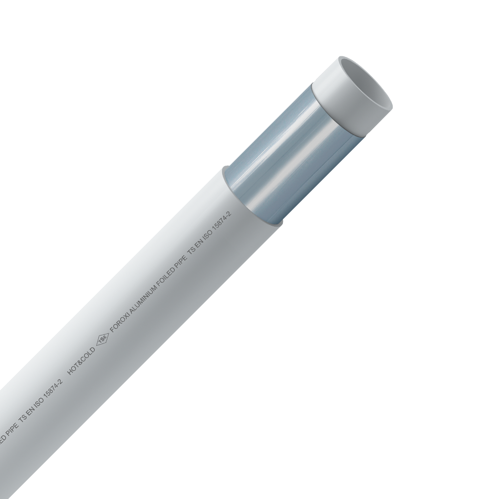 TAR-000140648_0 Труба полипропиленовая Formul Foroxi Pipe PN 20 90х12,3 мм, 4 м, алюминий