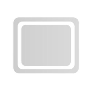 Зеркало для ванной комнаты RJ-007 600х700 прямоугольное, с LED-подсветкой (RJMI000-2507)