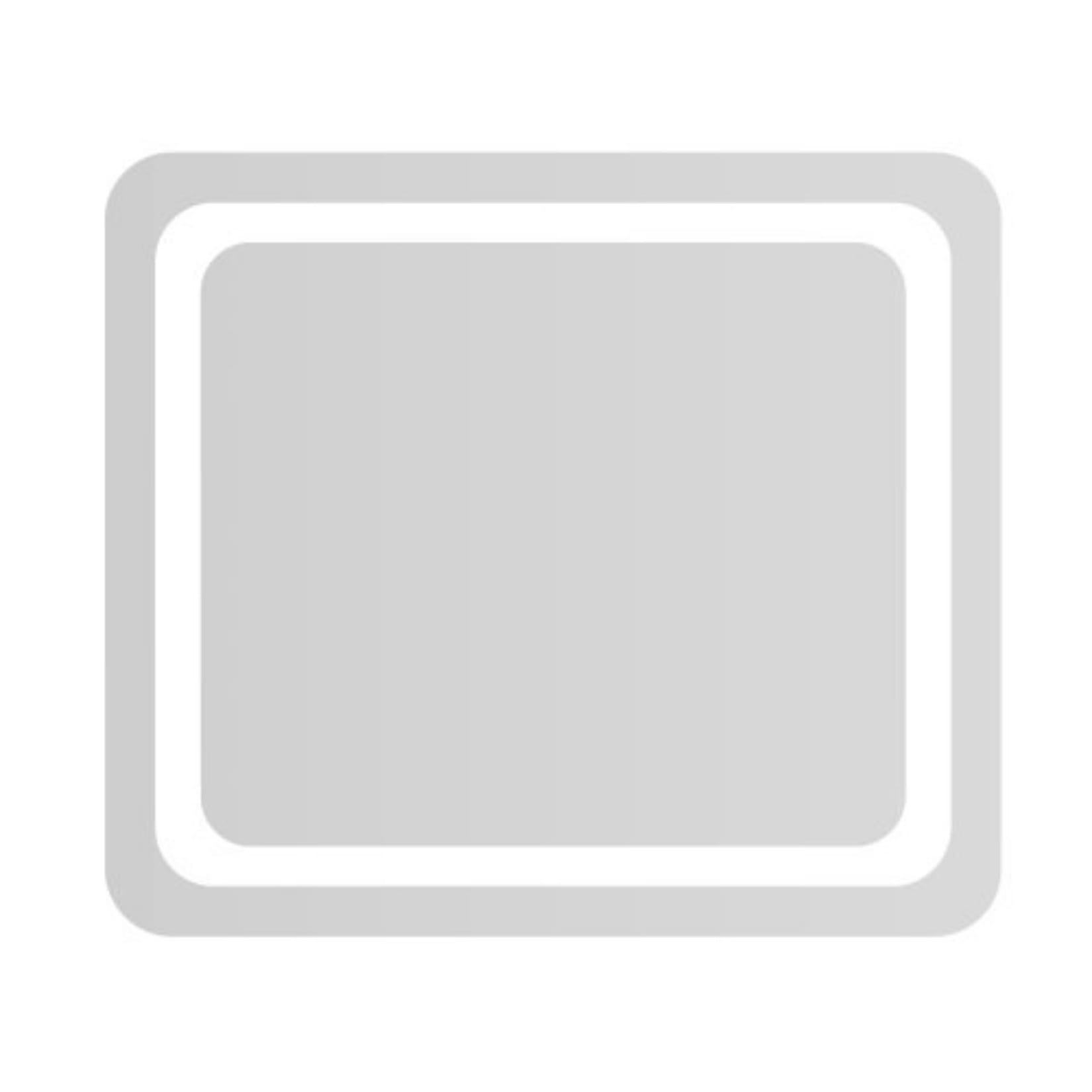 ANT-101012_1 Зеркало для ванной комнаты RJ-011 800х900 прямоугольное, с LED-подсветкой (RJMI000-2513)