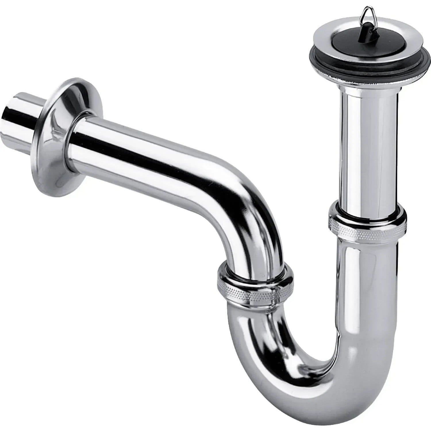 ANT-1432 Сифон для раковины Viega латунь, хром (5612)