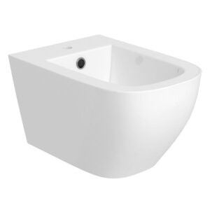 Биде подвесное Volle Orlando 355х520 полукруглое, без сиденья, белое (13-35-014)