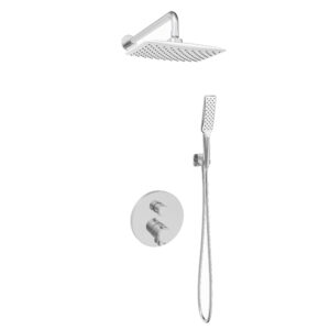 Душевая система VOLLE Sistema P с термостатом, латунь, хром (1584.090801)