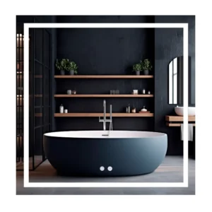 Зеркало для ванной комнаты Q-tap Mideya MI1