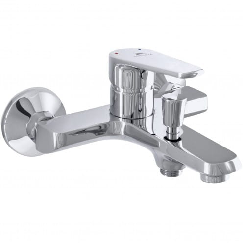 TAR-000056647_0 Смеситель для ванны Rubineta Deli 10 SW настенный, хром