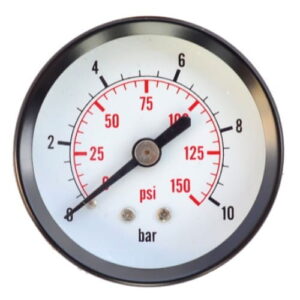 Манометр аксиальный Euroaqua 1/4" 10 бар 50мм