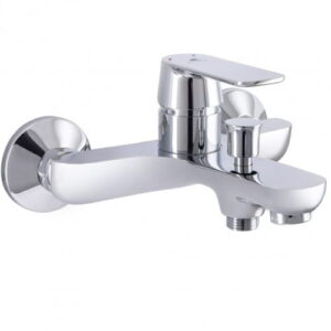 Смеситель для ванны Rubineta Elma 10 настенный, хром