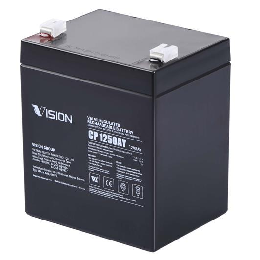 ERC-CP1250A Аккумулятор Vision CP 12V 5Ah мультигелевый
